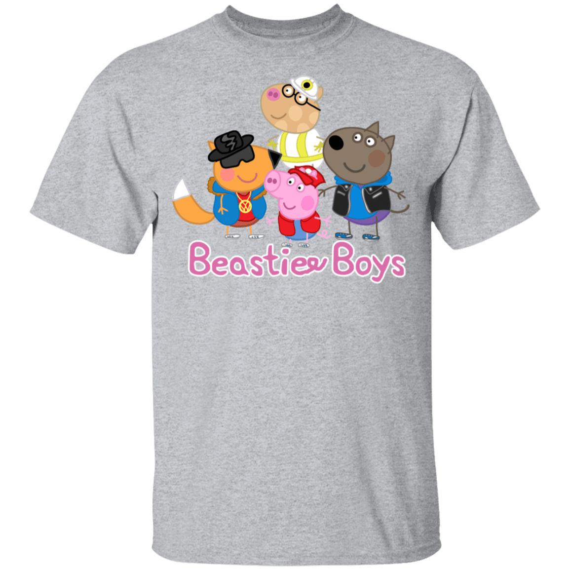 T-Shirts Sport Grey / YXS Peppas Beastie Boys Youth T-Shirt