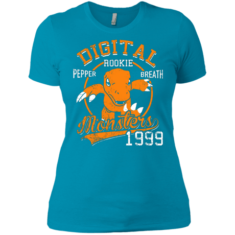 T-Shirts Turquoise / X-Small Pepper Breath Women's Premium T-Shirt