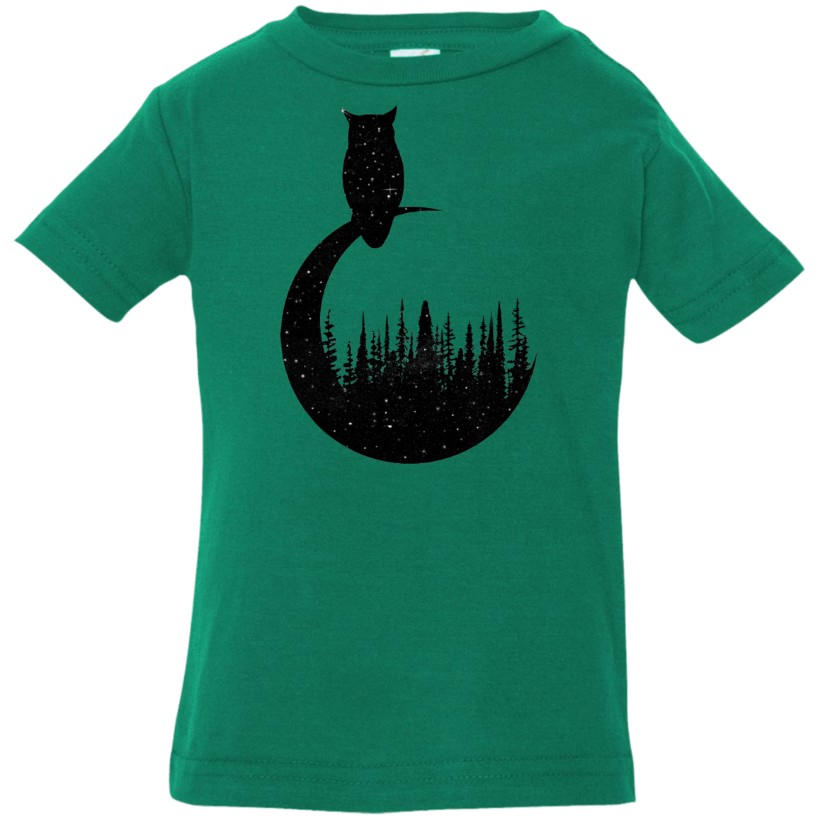 T-Shirts Kelly / 6 Months Perched Owl Infant Premium T-Shirt