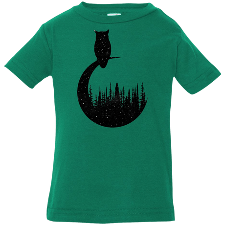 T-Shirts Kelly / 6 Months Perched Owl Infant Premium T-Shirt