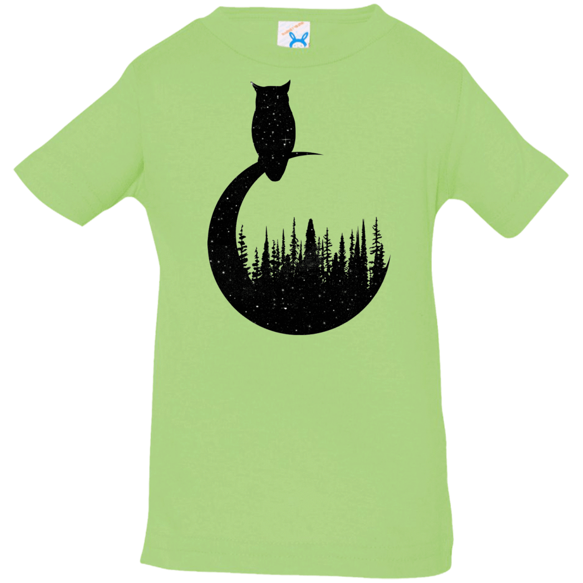 T-Shirts Key Lime / 6 Months Perched Owl Infant Premium T-Shirt