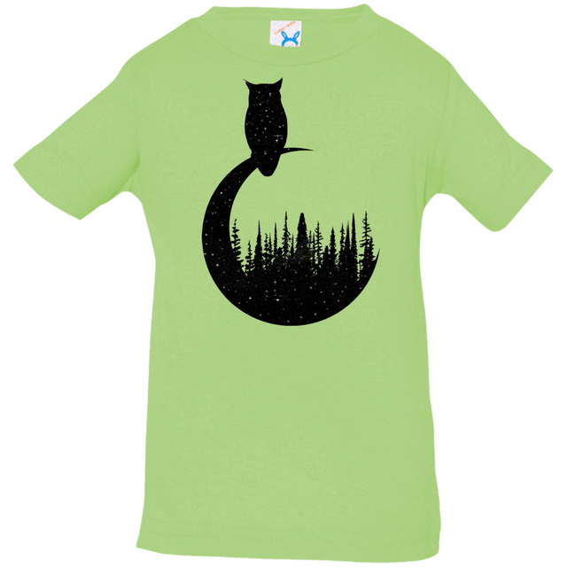 T-Shirts Key Lime / 6 Months Perched Owl Infant Premium T-Shirt