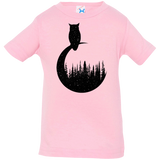 T-Shirts Pink / 6 Months Perched Owl Infant Premium T-Shirt