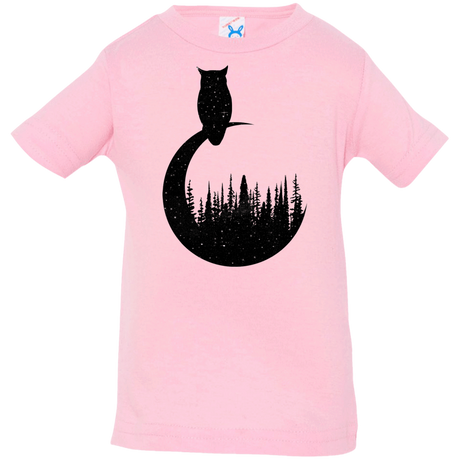 T-Shirts Pink / 6 Months Perched Owl Infant Premium T-Shirt
