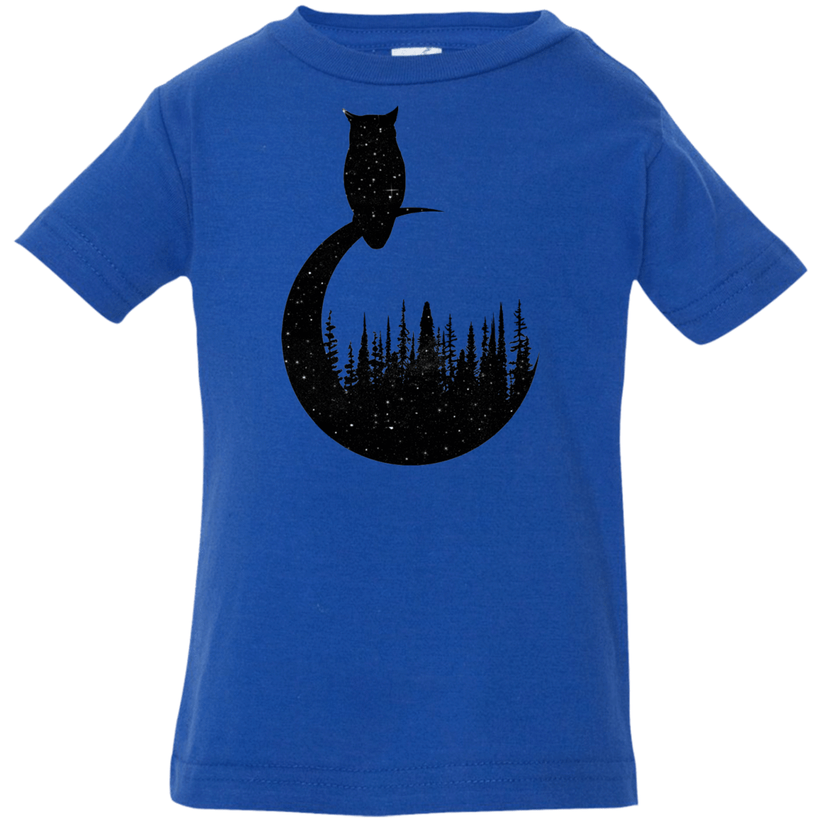 T-Shirts Royal / 6 Months Perched Owl Infant Premium T-Shirt