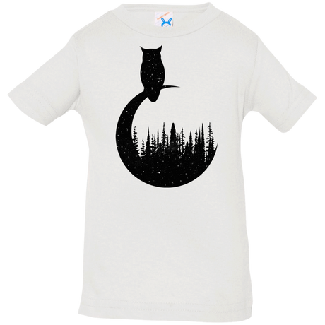 T-Shirts White / 6 Months Perched Owl Infant Premium T-Shirt