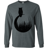 Perched Owl Men's Long Sleeve T-Shirt