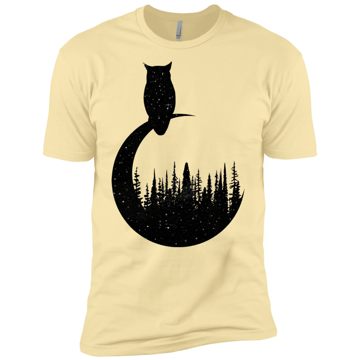 Perched Owl Men's Premium T-Shirt