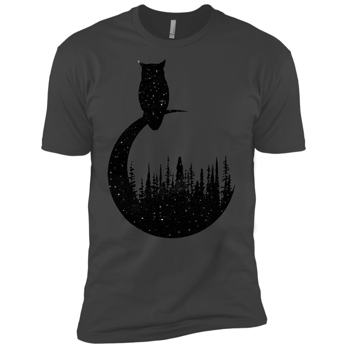 Perched Owl Men's Premium T-Shirt