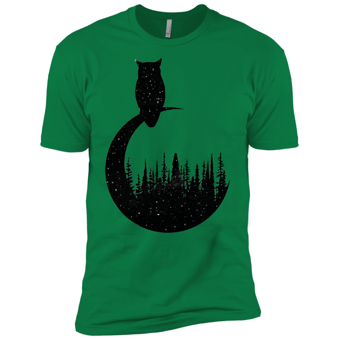 Perched Owl Men's Premium T-Shirt