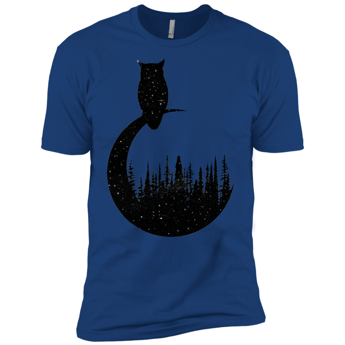 Perched Owl Men's Premium T-Shirt