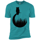 Perched Owl Men's Premium T-Shirt