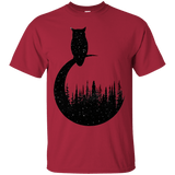 T-Shirts Cardinal / S Perched Owl T-Shirt