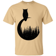 T-Shirts Vegas Gold / S Perched Owl T-Shirt