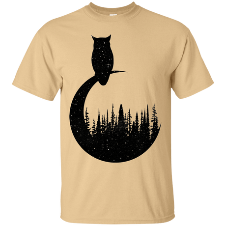 T-Shirts Vegas Gold / S Perched Owl T-Shirt