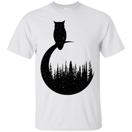 T-Shirts White / S Perched Owl T-Shirt