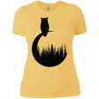 T-Shirts Banana Cream/ / X-Small Perched Owl Women's Premium T-Shirt