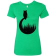 T-Shirts Envy / S Perched Owl Women's Triblend T-Shirt