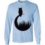 Perched Owl Youth Long Sleeve T-Shirt