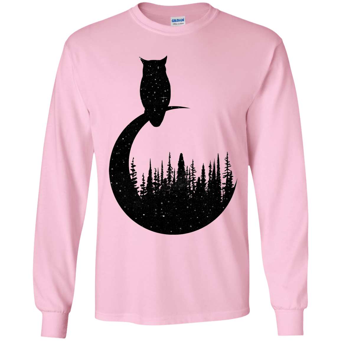 Perched Owl Youth Long Sleeve T-Shirt