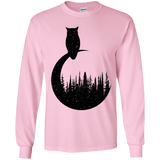 Perched Owl Youth Long Sleeve T-Shirt