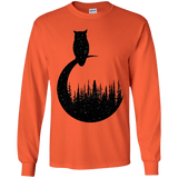 Perched Owl Youth Long Sleeve T-Shirt
