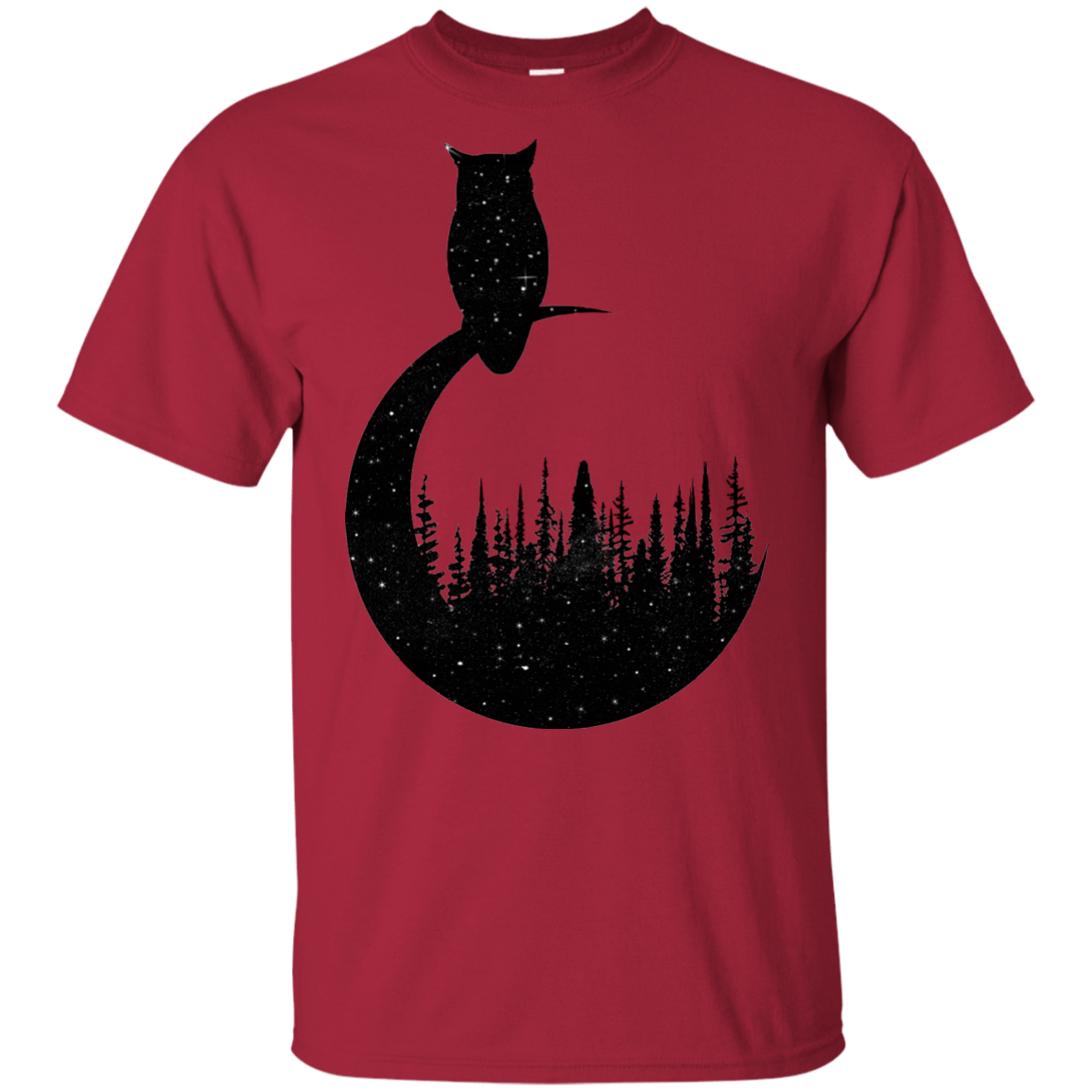 T-Shirts Cardinal / YXS Perched Owl Youth T-Shirt