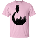 T-Shirts Light Pink / YXS Perched Owl Youth T-Shirt