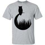 T-Shirts Sport Grey / YXS Perched Owl Youth T-Shirt