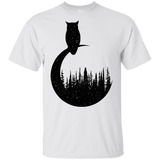 T-Shirts White / YXS Perched Owl Youth T-Shirt