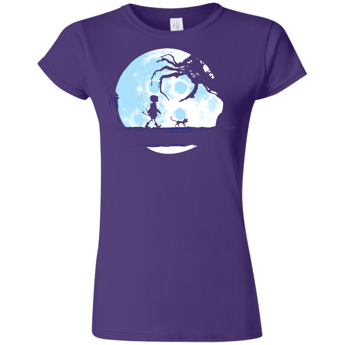 T-Shirts Purple / S Perfect Moonwalk- Coraline Junior Slimmer-Fit T-Shirt