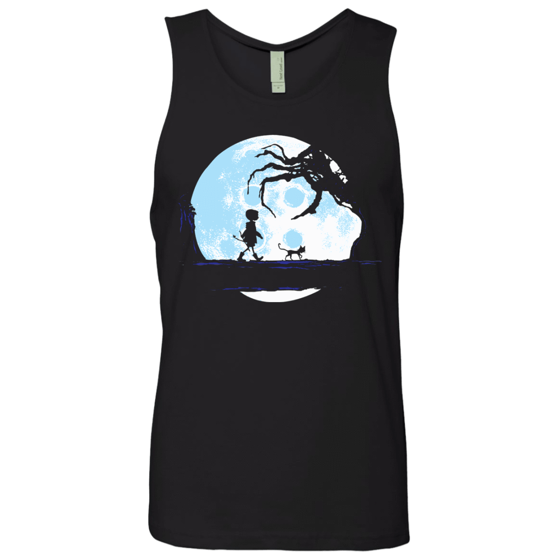 T-Shirts Black / S Perfect Moonwalk- Coraline Men's Premium Tank Top