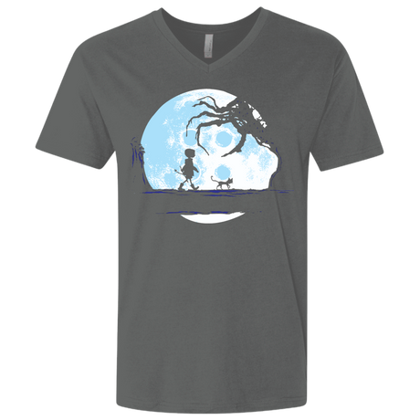 T-Shirts Heavy Metal / X-Small Perfect Moonwalk- Coraline Men's Premium V-Neck