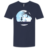 T-Shirts Midnight Navy / X-Small Perfect Moonwalk- Coraline Men's Premium V-Neck