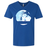 T-Shirts Royal / X-Small Perfect Moonwalk- Coraline Men's Premium V-Neck