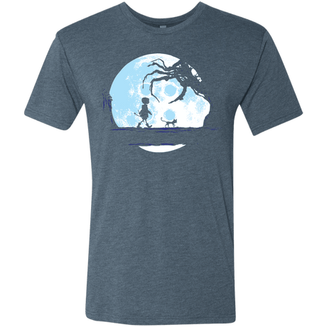 T-Shirts Indigo / S Perfect Moonwalk- Coraline Men's Triblend T-Shirt