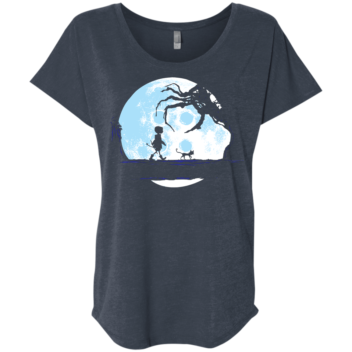 Perfect Moonwalk- Coraline Triblend Dolman Sleeve