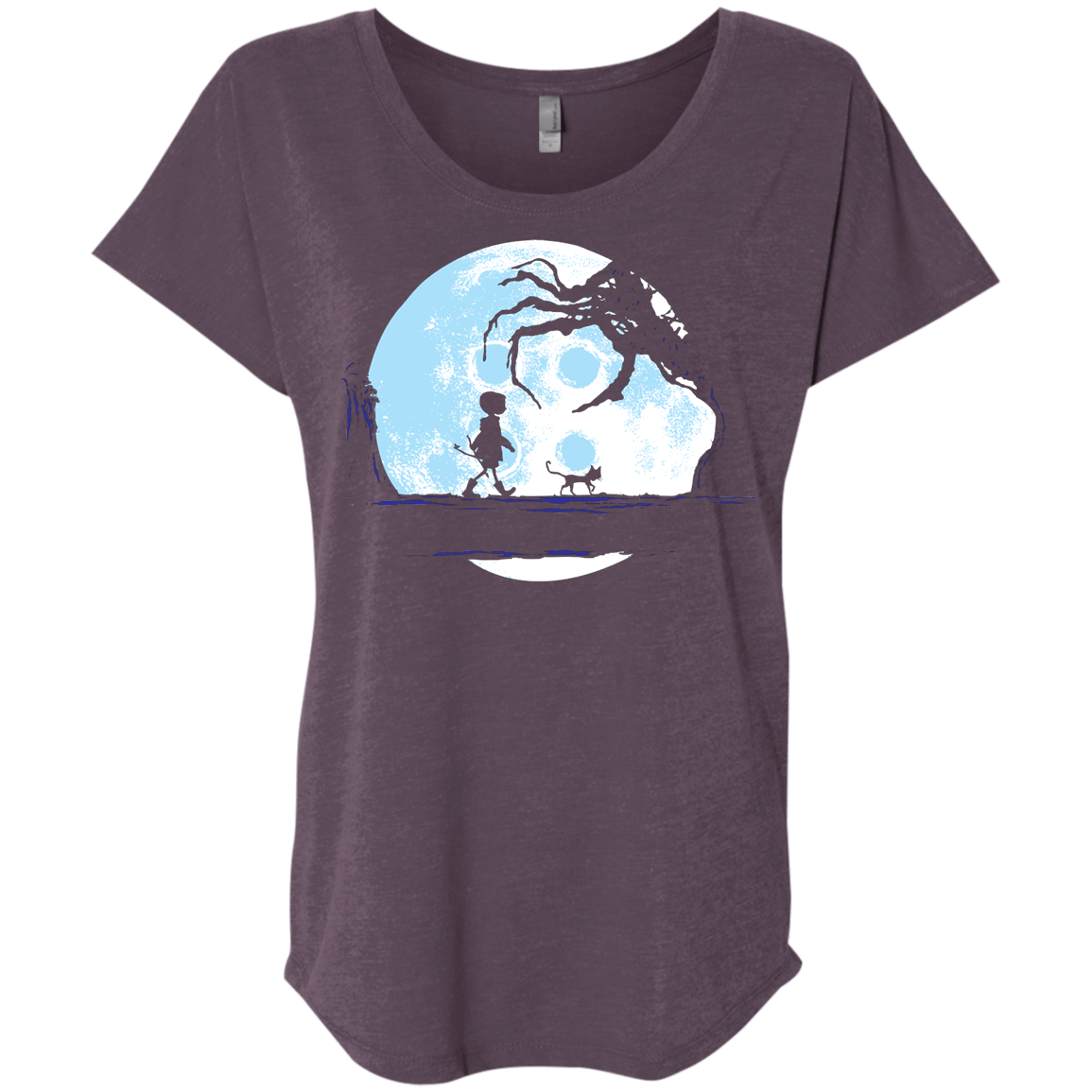 Perfect Moonwalk- Coraline Triblend Dolman Sleeve