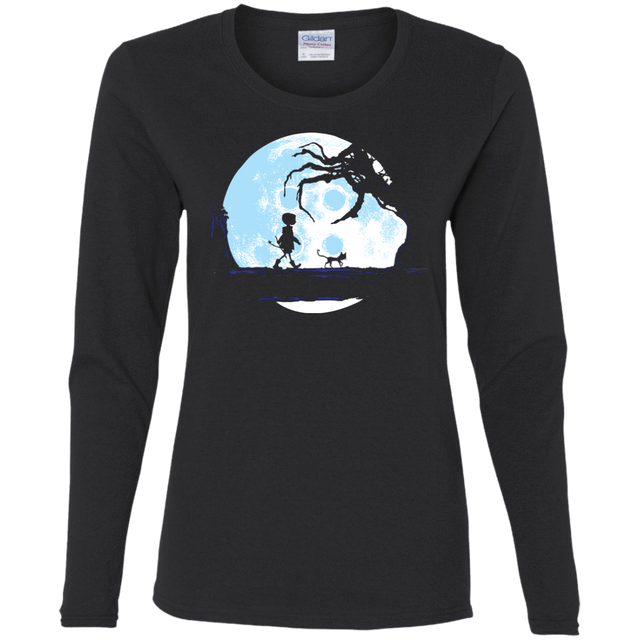 T-Shirts Black / S Perfect Moonwalk- Coraline Women's Long Sleeve T-Shirt