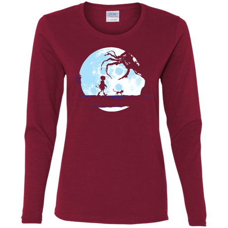 T-Shirts Cardinal / S Perfect Moonwalk- Coraline Women's Long Sleeve T-Shirt