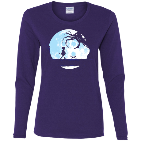 T-Shirts Purple / S Perfect Moonwalk- Coraline Women's Long Sleeve T-Shirt