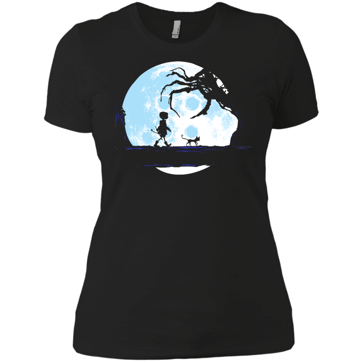 T-Shirts Black / X-Small Perfect Moonwalk- Coraline Women's Premium T-Shirt