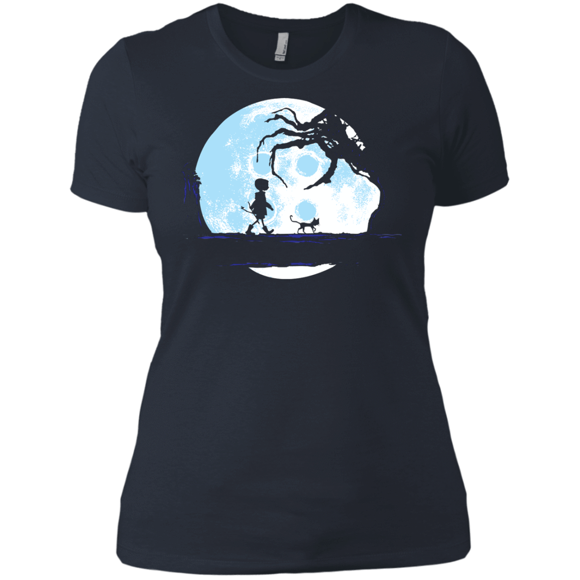 T-Shirts Indigo / X-Small Perfect Moonwalk- Coraline Women's Premium T-Shirt