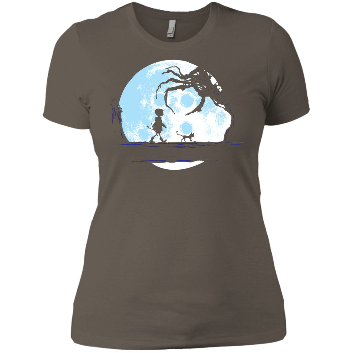 T-Shirts Warm Grey / X-Small Perfect Moonwalk- Coraline Women's Premium T-Shirt