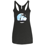 Perfect Moonwalk- Coraline Women's Triblend Racerback Tank