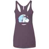 Perfect Moonwalk- Coraline Women's Triblend Racerback Tank