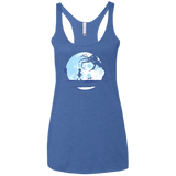 Perfect Moonwalk- Coraline Women's Triblend Racerback Tank