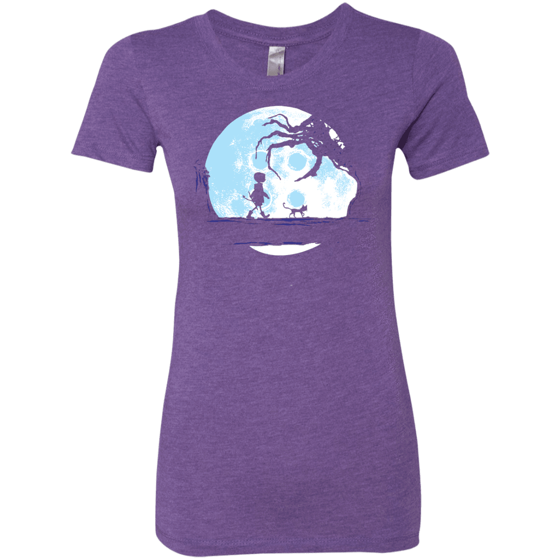 T-Shirts Purple Rush / S Perfect Moonwalk- Coraline Women's Triblend T-Shirt