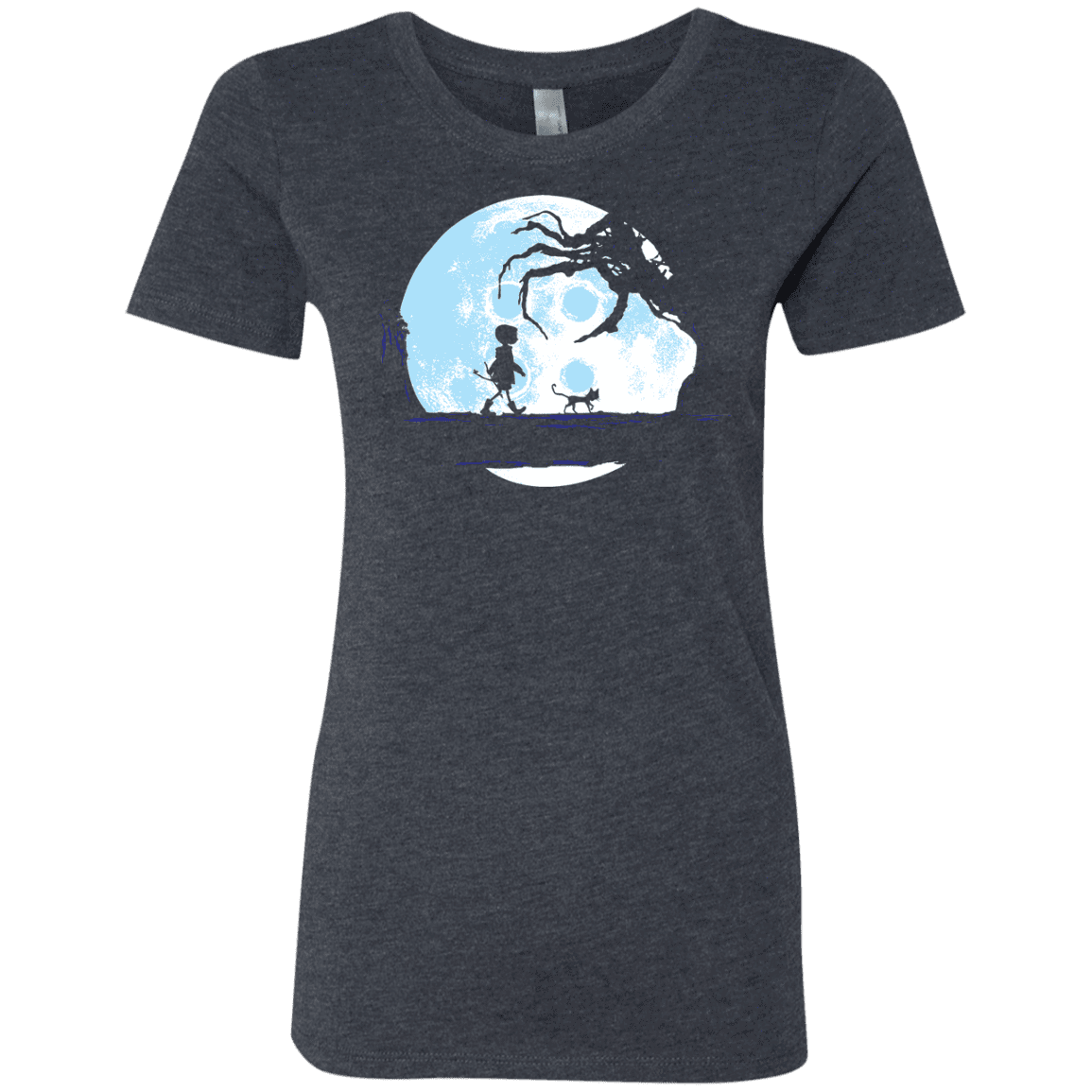 T-Shirts Vintage Navy / S Perfect Moonwalk- Coraline Women's Triblend T-Shirt