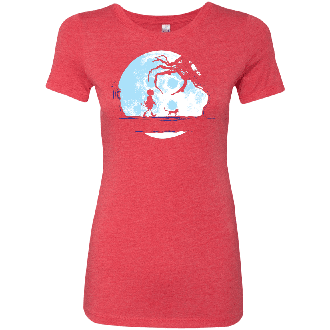 T-Shirts Vintage Red / S Perfect Moonwalk- Coraline Women's Triblend T-Shirt